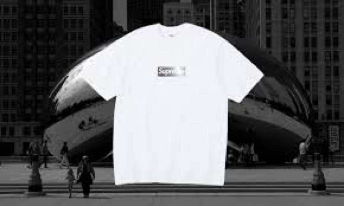 Supreme Chicago Box Logo Tee Supreme Chicago Box Logo Tee