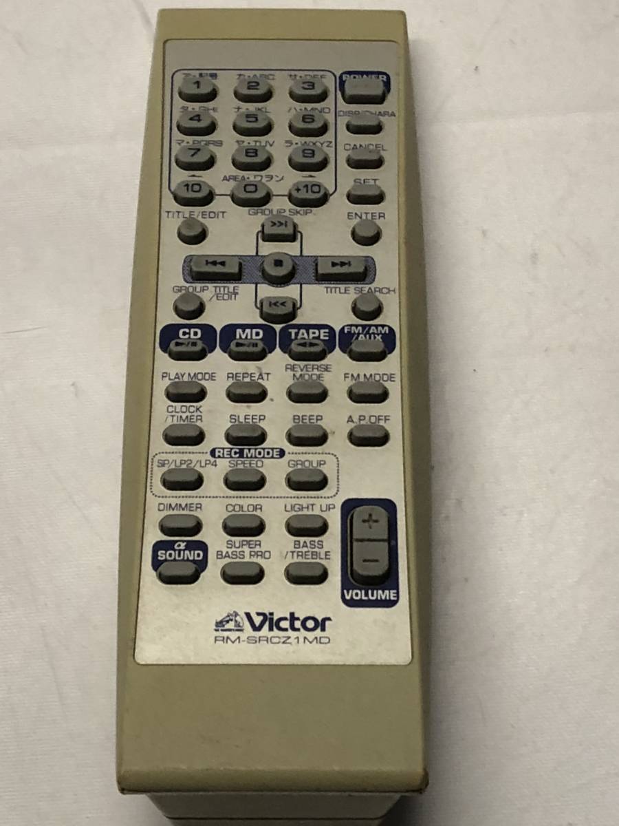 Yahoo!オークション - Victor RM-SRCZ1MD オーディオリモコン Yahoo!オークション - Victor RM-SRCZ1MD オーディオリモコン