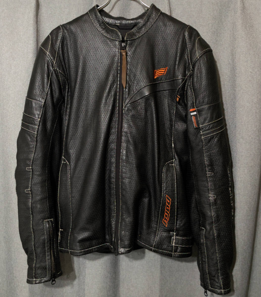 HYOD HSL301D ALEM D3O ST-X Lite LEATHER JAC L パンチングレザー