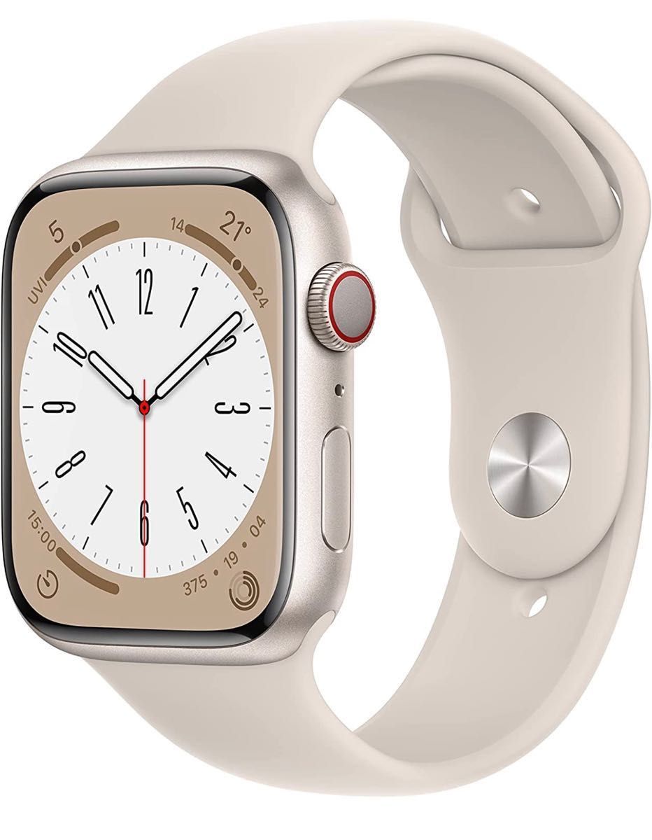 半額SALE／ Apple applewatch7 GPSモデル 赤 GPSモデル41mm 41mm 8