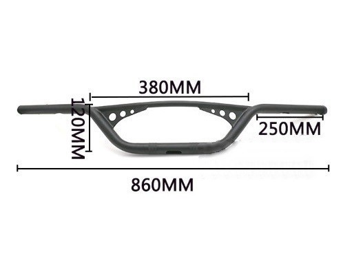 新品即決 バイク 1インチ(25.4mm) ハンドルバー 銀 ハーレー マグナ250 スティード400 スティード600 レブル XL883 スポーツスター_画像2