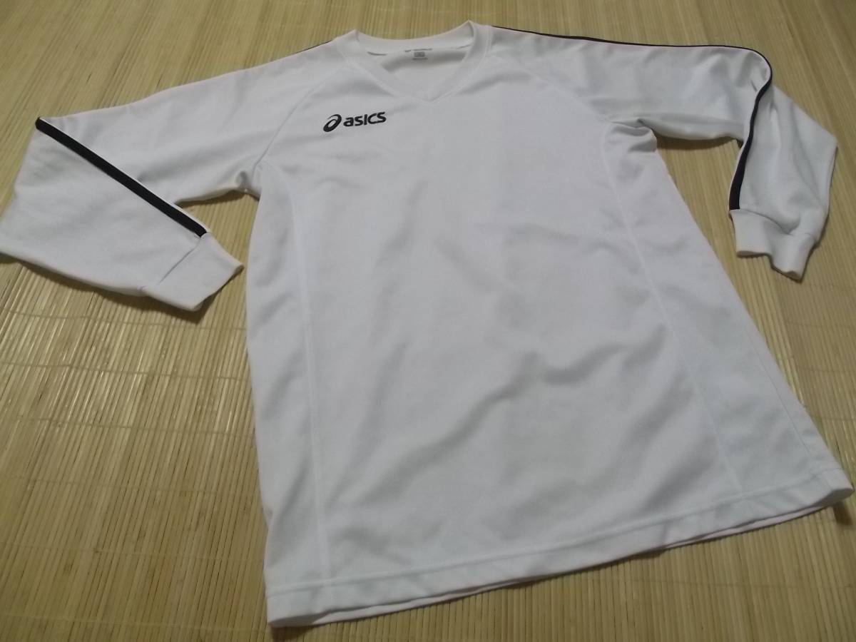 Обратное решение! Asics for Volleyball White Long Elive Shirt S Размер