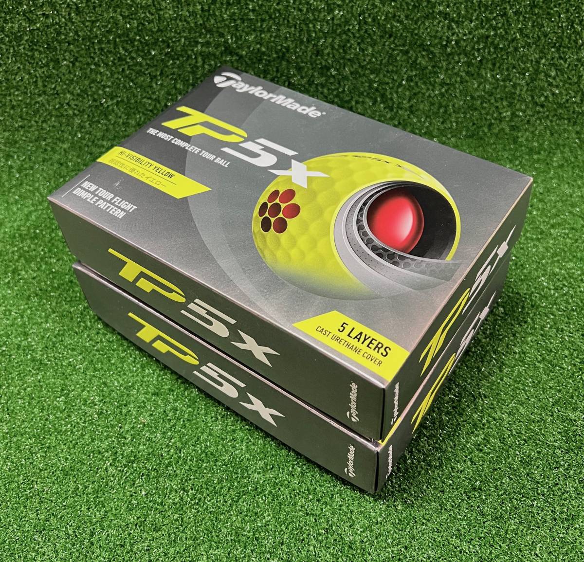 TaylorMade【テーラーメイド】NEW TP5X【イエロー】2ダース【ジャパン