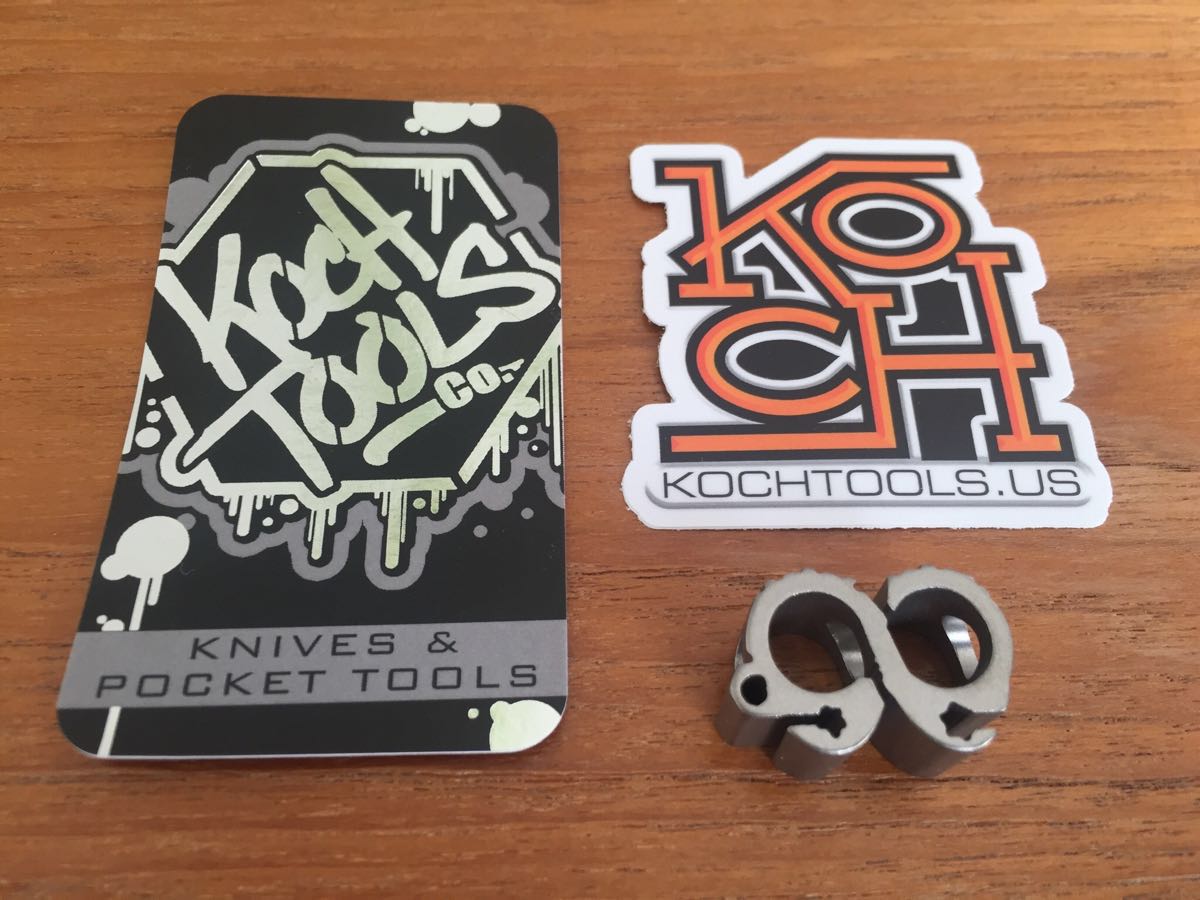 【新品、本物、当店在庫だから安心】 Kochtools ナイフランヤードビーズ titanium ハンティングナイフ、狩猟刀 【新品、本物、当店在庫だから安心】 Kochtools ナイフランヤードビーズ titanium ハンティングナイフ、狩猟刀