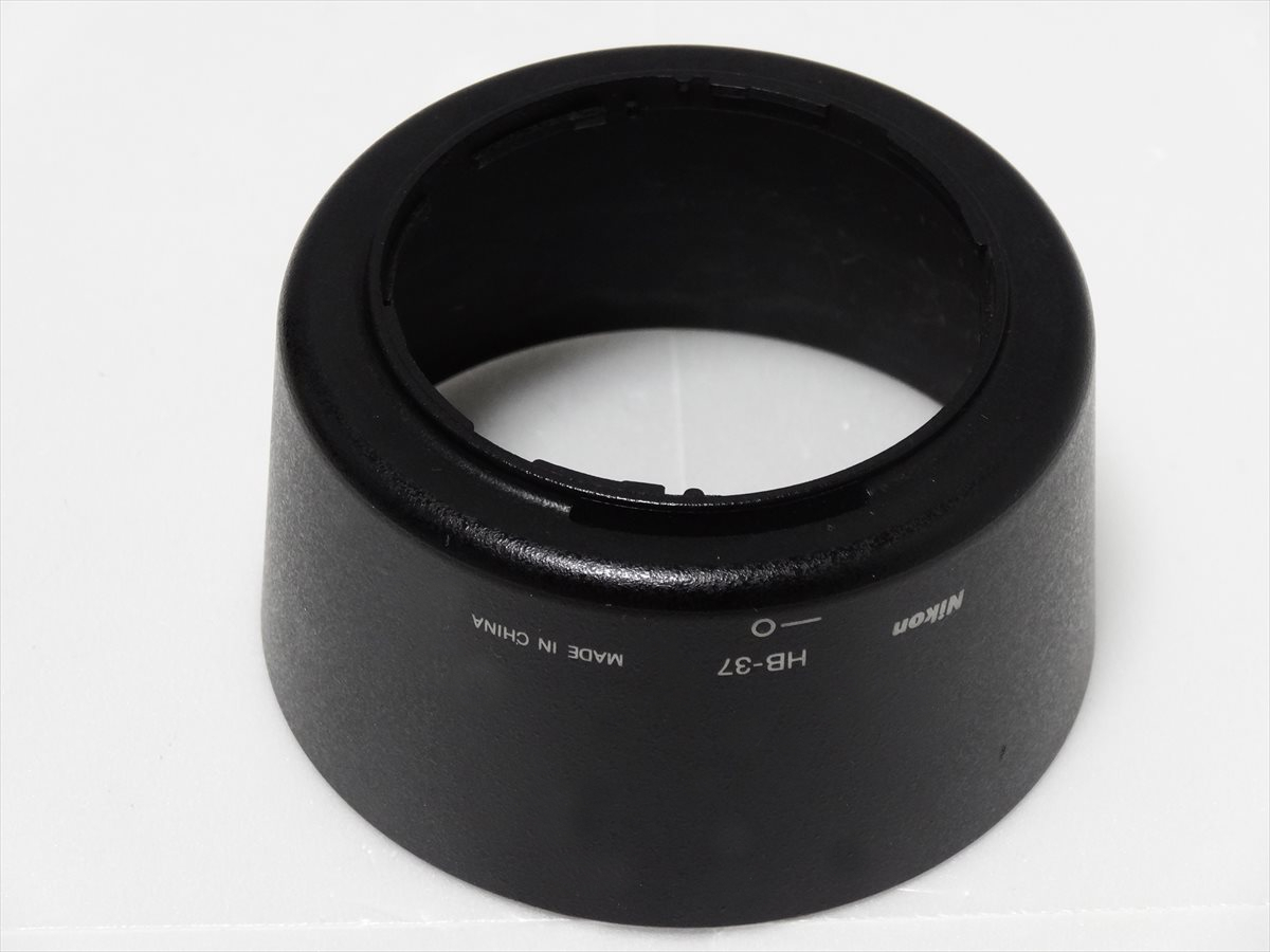 美品 Nikon HB-37 純正 レンズフード ニコン AF-S DX VR Nikkor ED 55-200mm F4-5.6G DX Micro NIKKOR 85mm F3.5G ED VR 用 送料220円　763_画像3