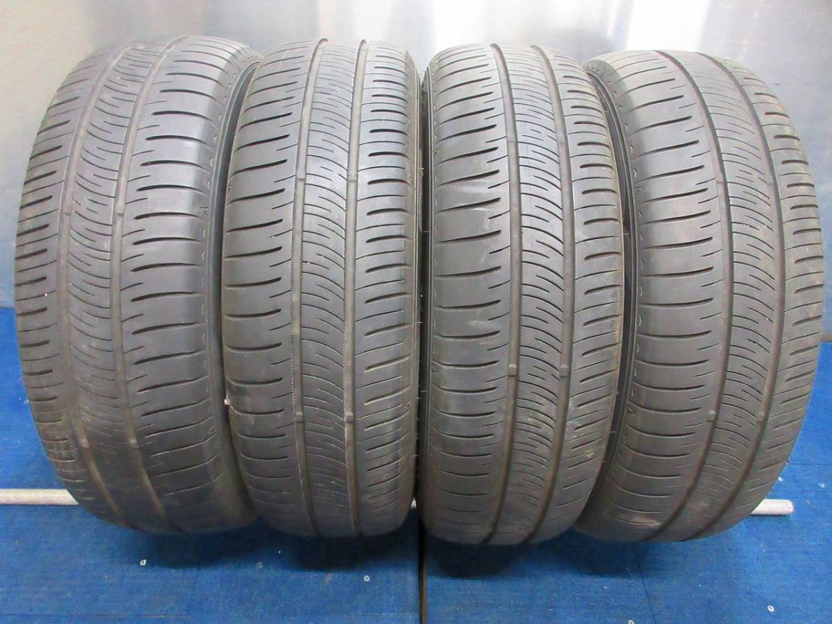 ★8分山★20年製★ ダンロップENASAVE RV505 175/60R16 社外ホイール 16×5.5J +47 4H-100 4本セット D790の画像2