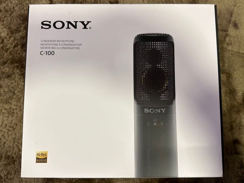 SONY コンデンサーマイク C-100 美品 amnayahotels.com