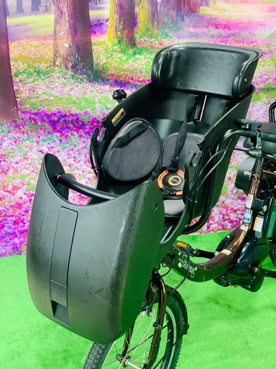 5116子供乗せ電動アシスト自転車YAMAHA 20インチ良好バッテリー 車体