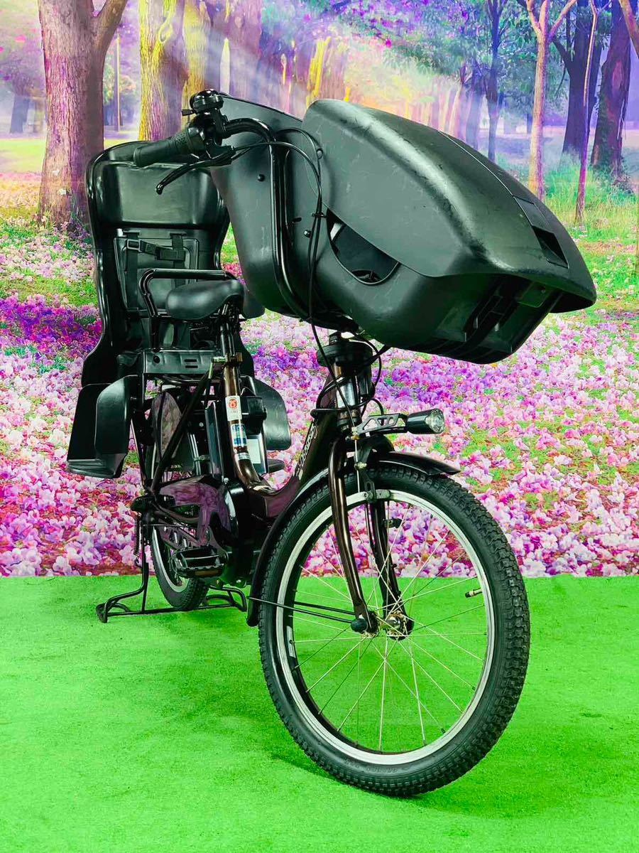5116子供乗せ電動アシスト自転車YAMAHA 20インチ良好バッテリー www