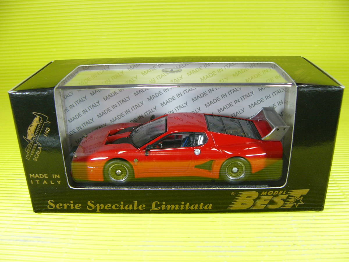  Best Model 1/43 Ferrari 512 BB LM прототип 1978 красный ( самый дешевый стоимость доставки retapa520 иен )