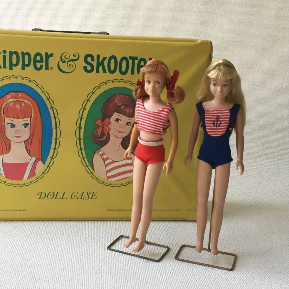 1960年代 マテル社 SKIPPERとSKOOTER とクローゼットケース