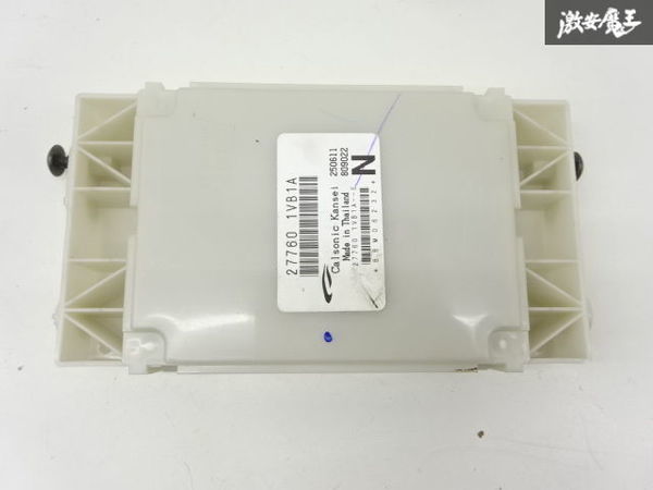  with guarantee Nissan original C26 FC26 Serena A/C air conditioner computer control unit CPU stay attaching .27760-1VB1A actual work remove immediate payment shelves 7-3-B