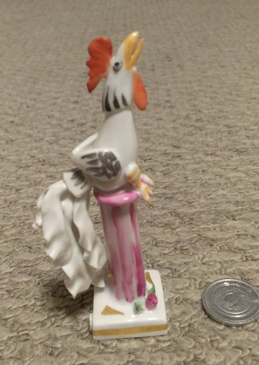 Meissen*マイセン*干支シリーズ*フィギュリン*酉・鶏・とり・鳥
