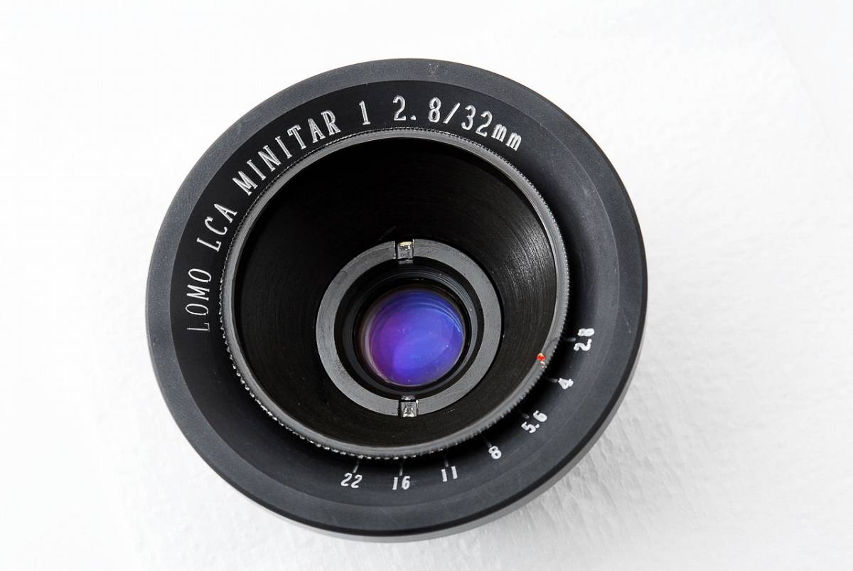 公式通販にて購入新品 3029 超希少 LOMO LCA Minitar 32mm F2.8 ライカ Leica M マウント カメラ、光学