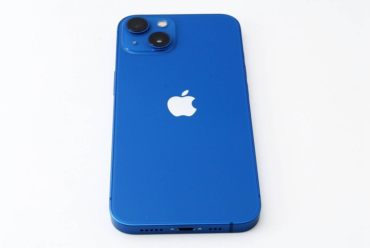iPhone 13 ブルー 128 GB 容量100% デモ機 展示品-