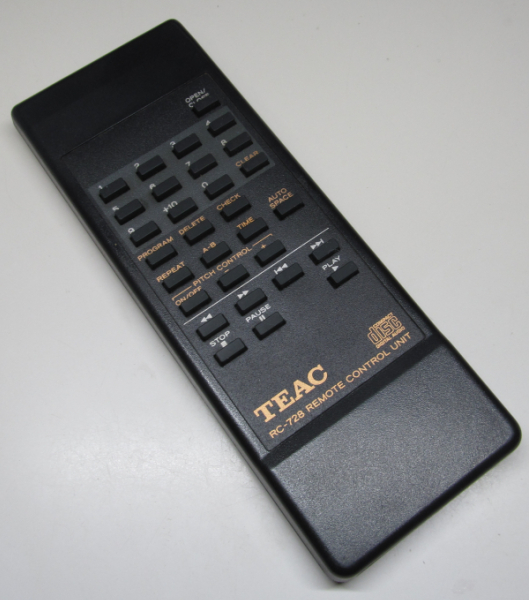 Yahoo!オークション - TEAC/RC-728/CD-P6000用/リモコン/良品中古 Yahoo!オークション - TEAC/RC-728/CD-P6000用/リモコン/良品中古
