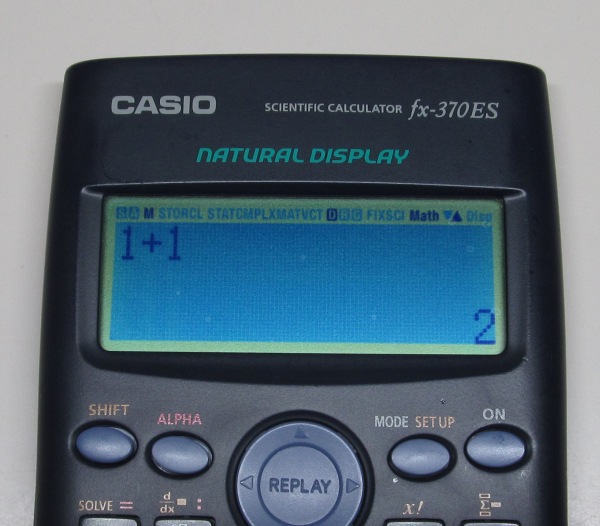 CASIO/ программируемый калькулятор /FX-370ES