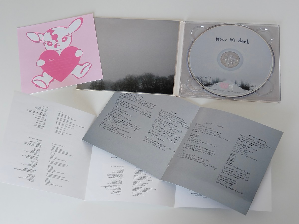 ステソ・ソングス Steso Songs / Now It's Dark デジパック日本盤CD COCOHEART RECORDS XQFN1059 2010年1st,北欧の森ガール,ポストカード付_画像4