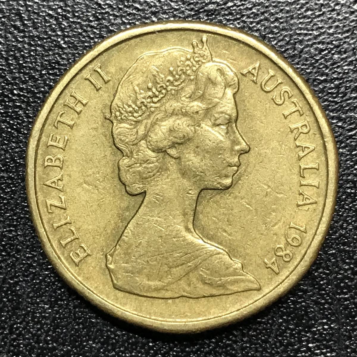 ☆世界 海外 外国 コイン 硬貨!1984年!オーストラリア 1ドル/1DOLLAR