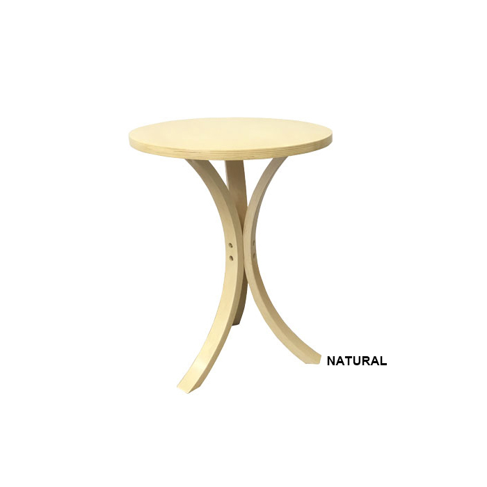 サイドテーブル 木製 円形 幅40 ナイトテーブル テーブル ミニ ベット ソファ サイド おしゃれ カフェ 花台 ナチュラル M5-MGKFD00022NA_画像1