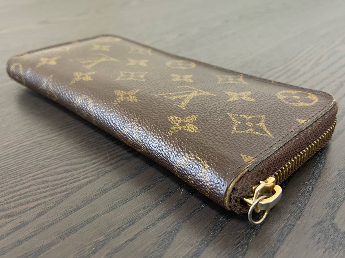 難あり】LOUIS VUITTON ルイヴィトン LV モノグラム ポルトフォイユ