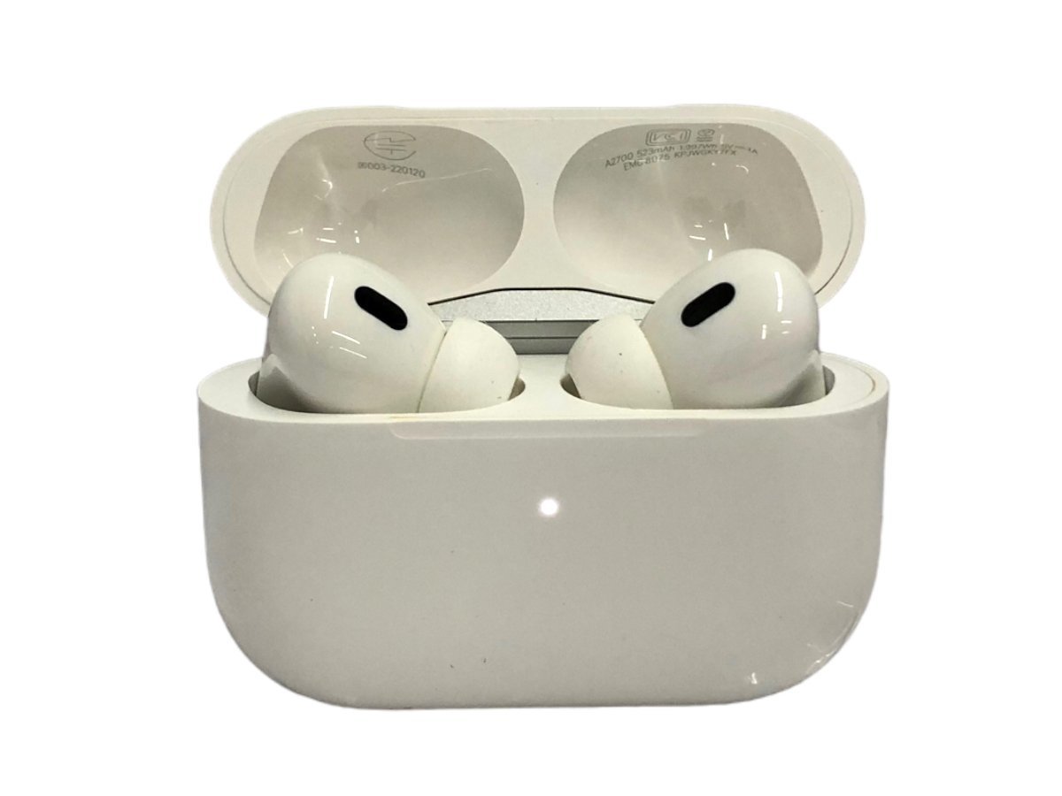 Apple (アップル) AirPods Pro エアポッズプロ 第二世代 MQD83J/A ホワイト ワイヤレスイヤホン 家電/078