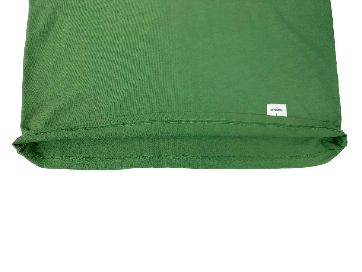 Supreme (シュプリーム) Skul l S/S Top Tシャツ 21SS L グリーン 緑 メンズ /036の画像8