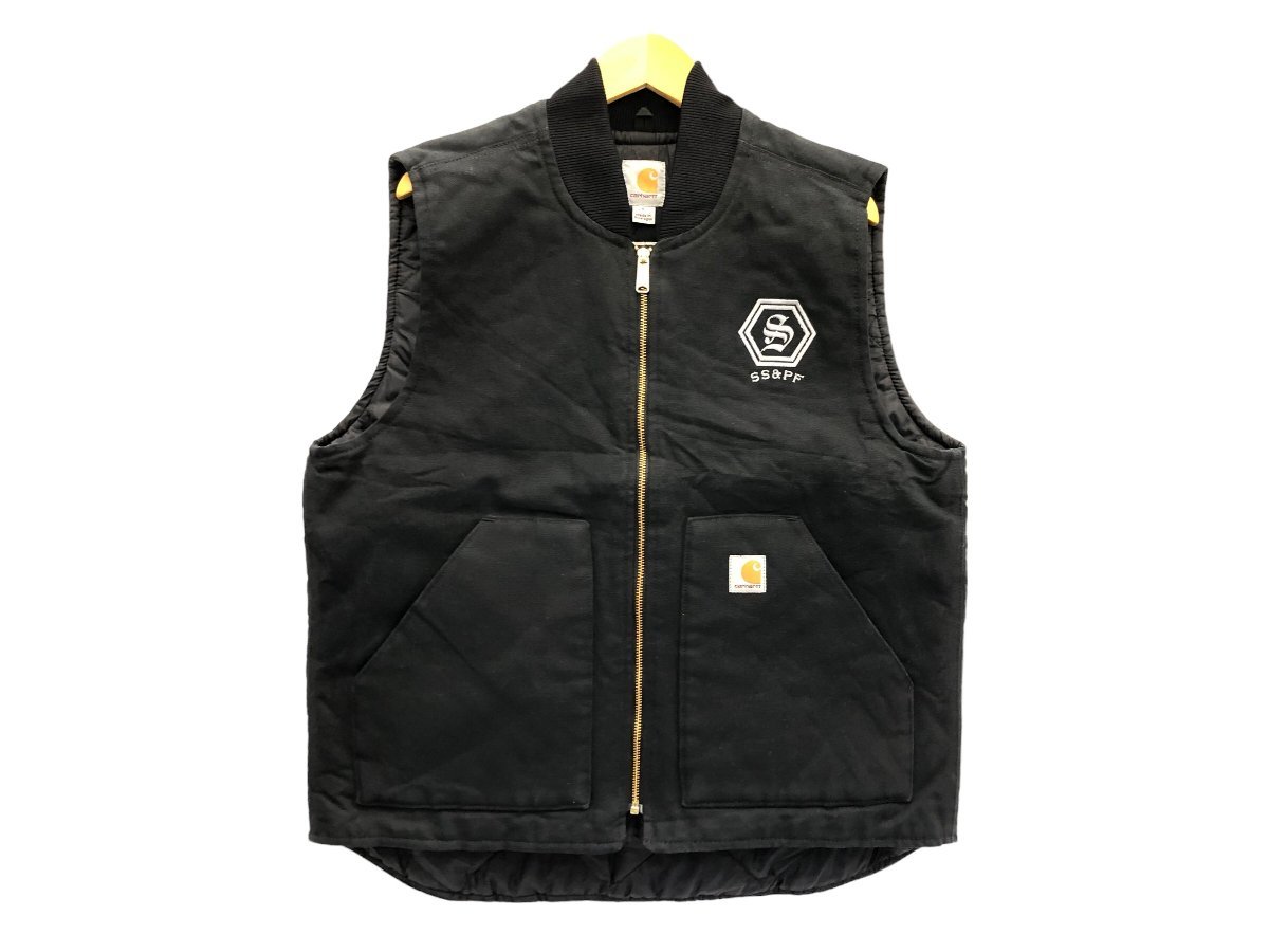 Carhartt (カーハート) ダックベスト 裏キルティング DUCK VEST ARCTIC