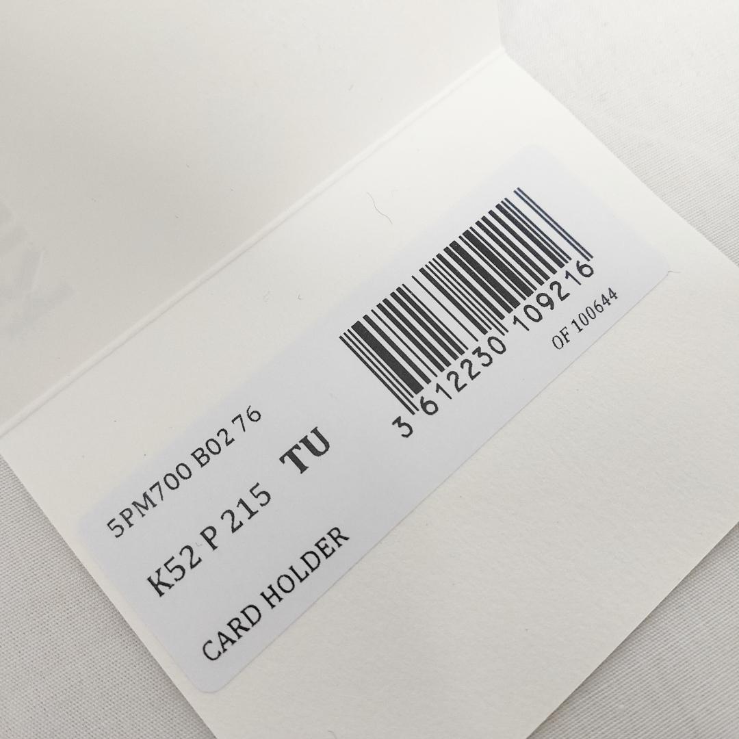 ○★新品 未使用 KENZO モノグラム 定番カードケース ジャガード ネイビー○●
