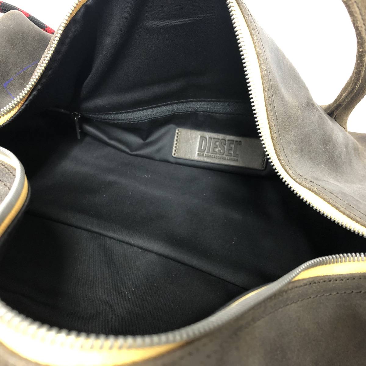○☆新品 未使用 DIESEL ディーゼル ボストンバッグ レザー ダッフル