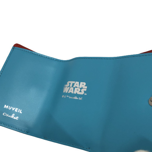 ○☆新品未使用 MUVEIL×Star Warsコラボ 三つ折り財布 R2-D2-