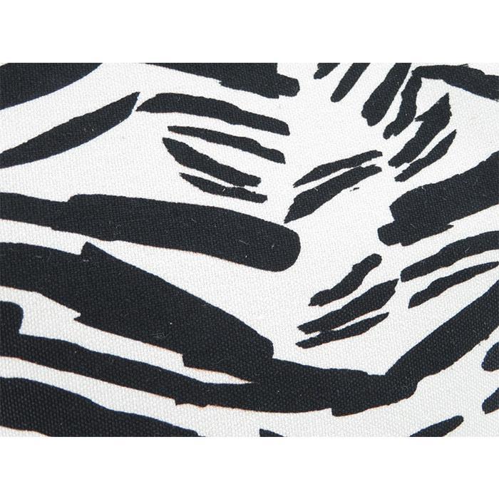 0* new goods unused FEEL AND TASTE handbag canvas one steering wheel Zebra pattern 