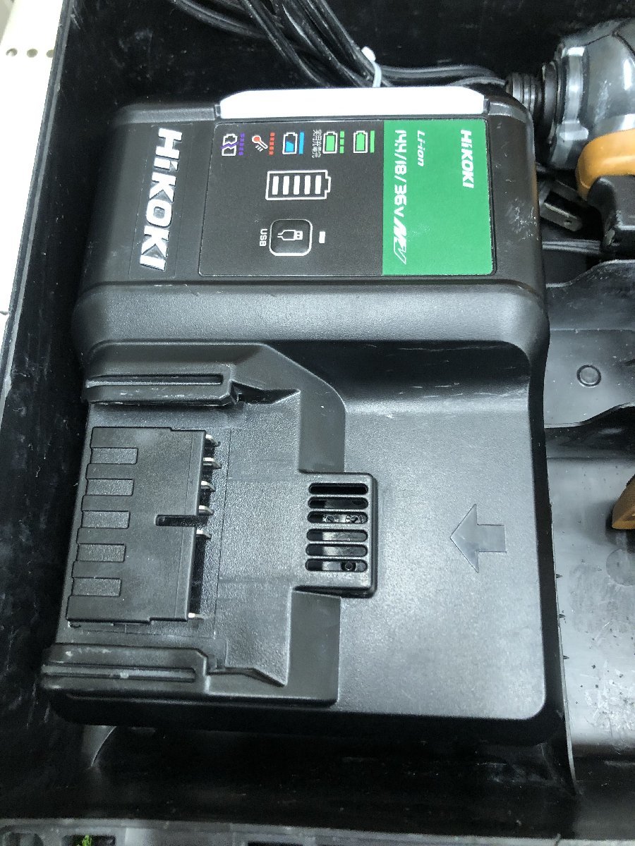 [ secondhand goods ]*HiKOKI( high ko-ki) 36v multi bolt cordless impact driver WH36DC(2XPS)(GC) ** ITRLYT25AL1U