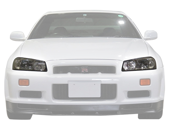 送料無料 日産純正 スカイライン R34 GTS GTR ヘッドライト 前期 純正