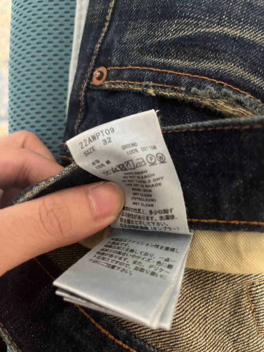 SUGARHILL 22AW MUSTY FADED BELL BOTTOM DENIM PANTS シュガーヒル