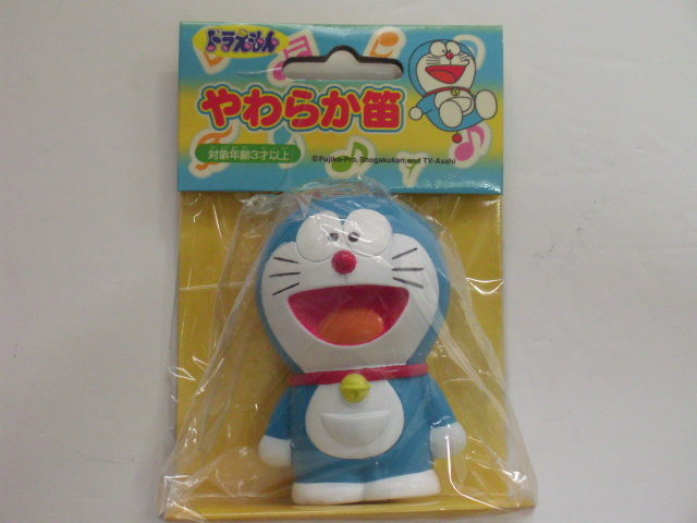 未使用品 ドラえもん やわらか笛 ソフビ人形 当時物 おもちゃ 未使用品 ドラえもん やわらか笛 ソフビ人形 当時物 おもちゃ
