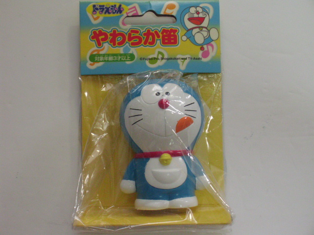未使用品 ドラえもん やわらか笛 ソフビ人形 当時物 おもちゃ 未使用品 ドラえもん やわらか笛 ソフビ人形 当時物 おもちゃ
