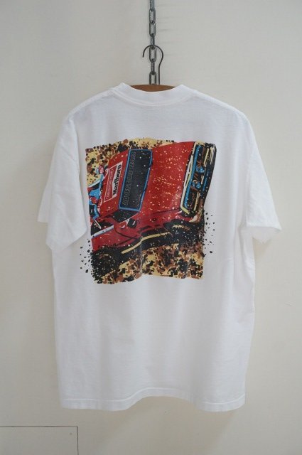 割引価格 ヴィンテージ ホワイト Tシャツ MARLBORO イラスト