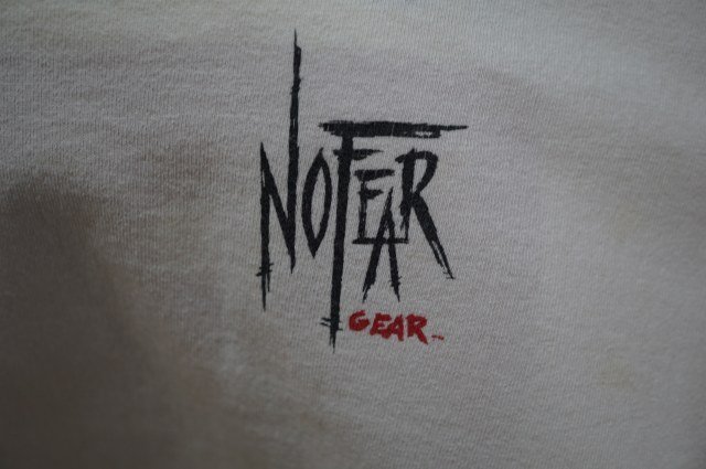 ★★★ヴィンテージ NO FEAR GEAR Tシャツ IT'S NOT IF IT'S WHEN AND HOW BAD._画像5