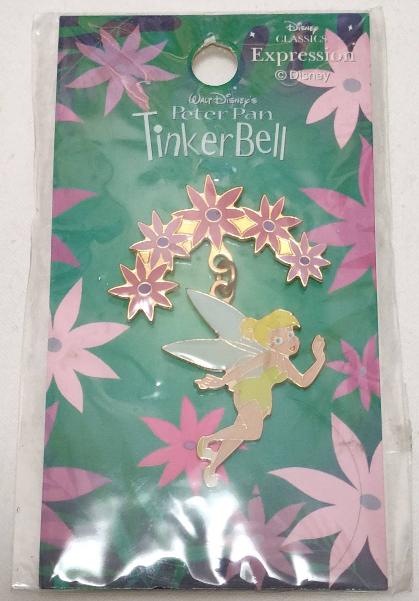 Булавки Значок Tinker Bell (тип качелей) Дисней Питер Пэн Дисней Питер Пэн Значок булавки TinkerBell