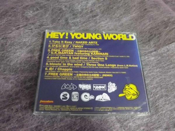 【ＣＤ】V.A./Hey! Young World Free Colors Hip Hop Playground Naked Artz,Chappie TACF-1003_画像2