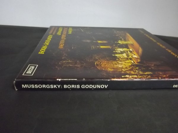 【UK盤4LPBOX】MUSSORGSKY BORIS GODUNOV/VIENNA PHILHARMONIC KARAJAN DECCA SET514-7_画像2