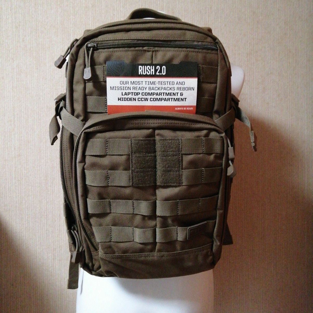 5.11 tactical RUSH24 (マルチカム) オマケ付き 通販限定商品 - xl