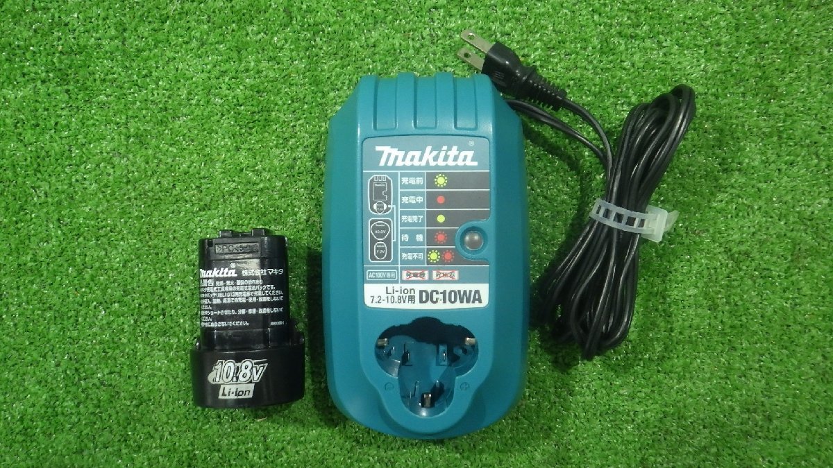 選ぶなら マキタ 充電器 7.2-10.8V DC10WA 1台