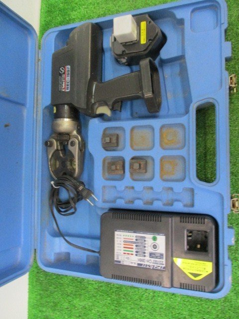 泉 充電式油圧圧着工具 REC150F 通電確認済み バッテリーの持ちが少し