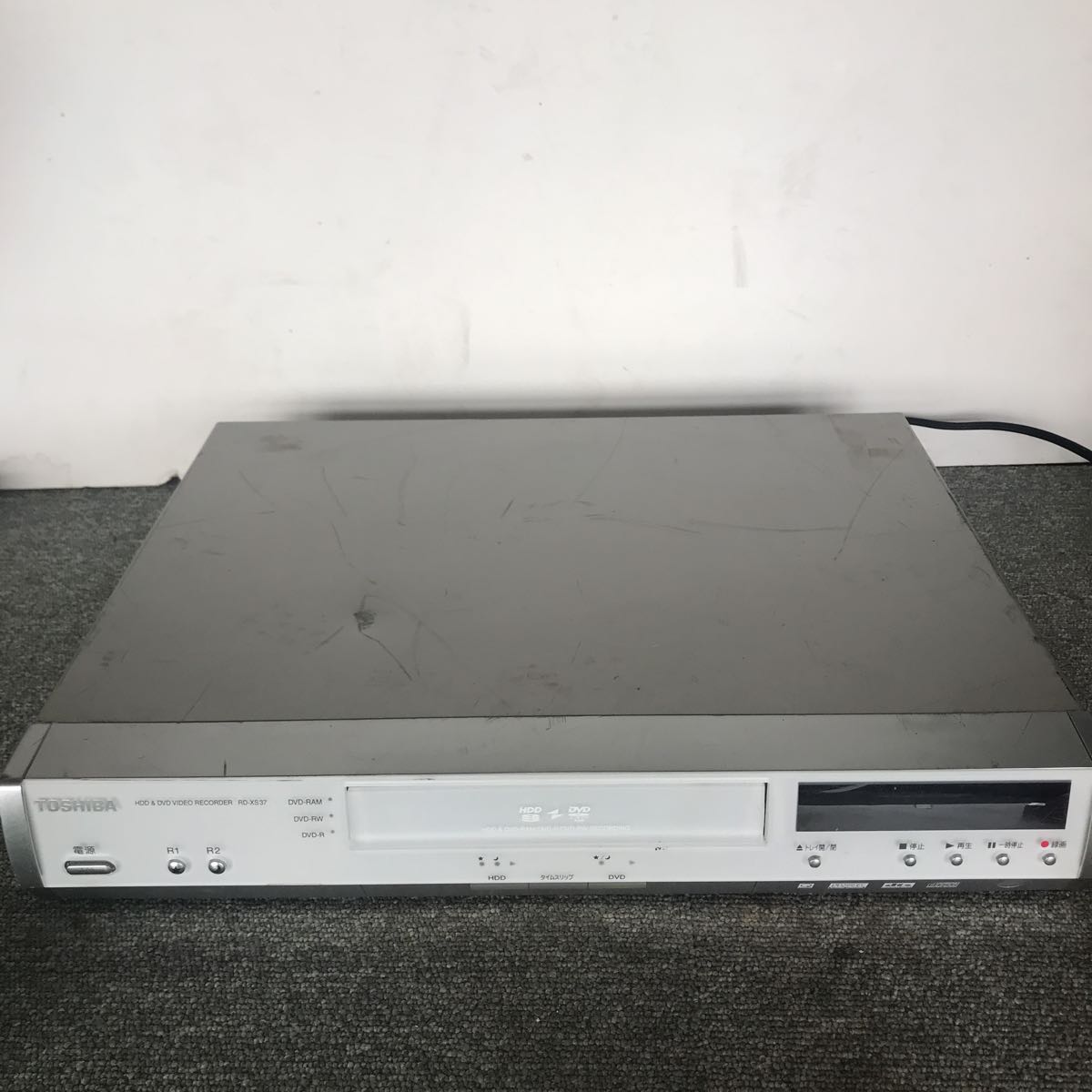 東芝 HDD&DVDレコーダー RD-XS37 05年製 fu-38_画像1