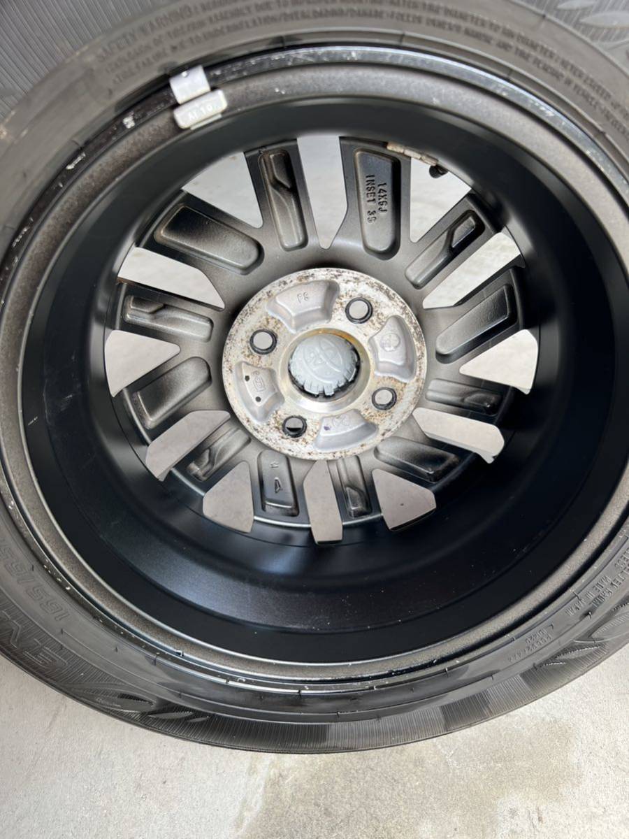 ルーミーカスタム 165 65r14 純正ホイールセット純正ホイール タイヤ