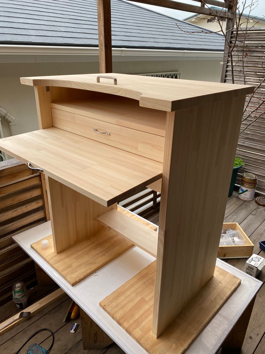 彫金机 引き出し↓スライド板 タイプ パイン材製 | noonanwaste.com
