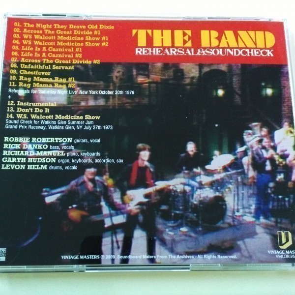 BAND ◆ ザ・バンド REHEARSAL & SOUNDCHECK 1976＋1973 [CD]_画像2