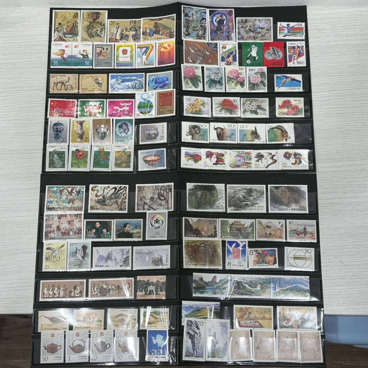 未使用・完品】◇中国切手まとめレア切手多数中日邦交正常化20周年撮影